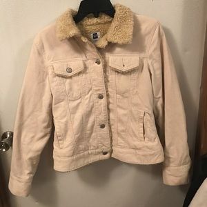 Fur lined vintage corduroy jacket!!!